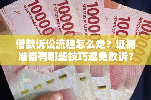 武汉借款诉讼流程怎么走？证据准备有哪些技巧避免败诉？