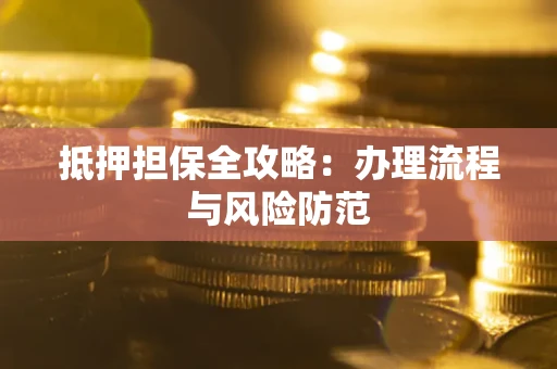 武汉抵押担保全攻略：办理流程与风险防范