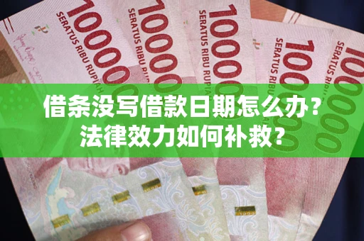 武汉借条没写借款日期怎么办?法律效力如何补救? 武汉借条没写借款日期怎么办?法律效力如何补救?