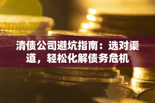 武汉清债公司避坑指南：选对渠道，轻松化解债务危机