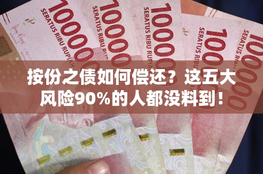 武汉按份之债如何偿还？这五大风险90%的人都没料到！