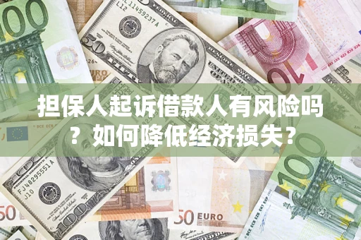 武汉担保人起诉借款人有风险吗？如何降低经济损失？
