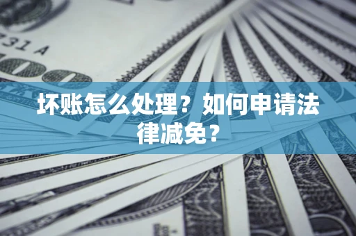 武汉坏账怎么处理？如何申请法律减免？