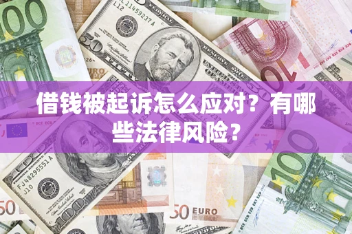 武汉借钱被起诉怎么应对？有哪些法律风险？