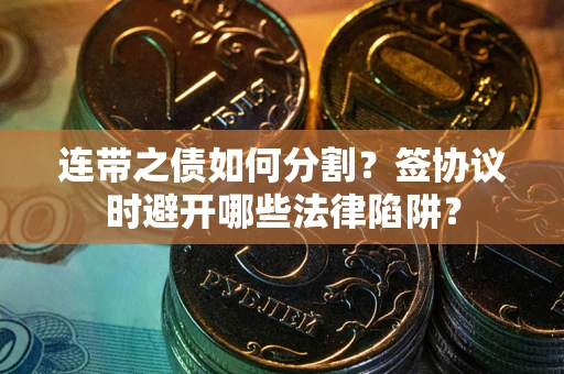 武汉连带之债如何分割？签协议时避开哪些法律陷阱？