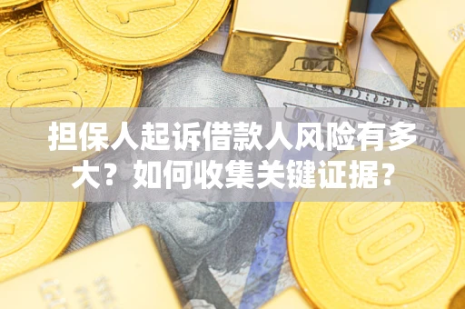 武汉担保人起诉借款人风险有多大？如何收集关键证据？