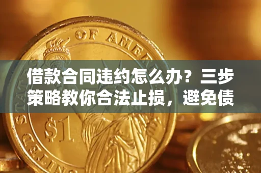 武汉借款合同违约怎么办？三步策略教你合法止损，避免债务危机升级