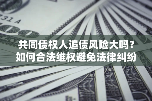 武汉共同债权人追债风险大吗？如何合法维权避免法律纠纷？