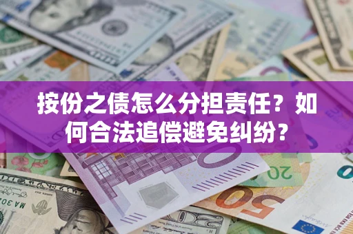 武汉按份之债怎么分担责任？如何合法追偿避免纠纷？